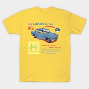 FORD CORTINA MK1 - advert T-Shirt